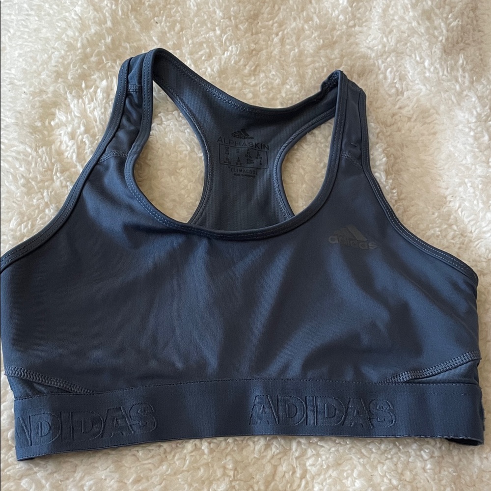 adidas Racerback Alphaskin Sports Bra